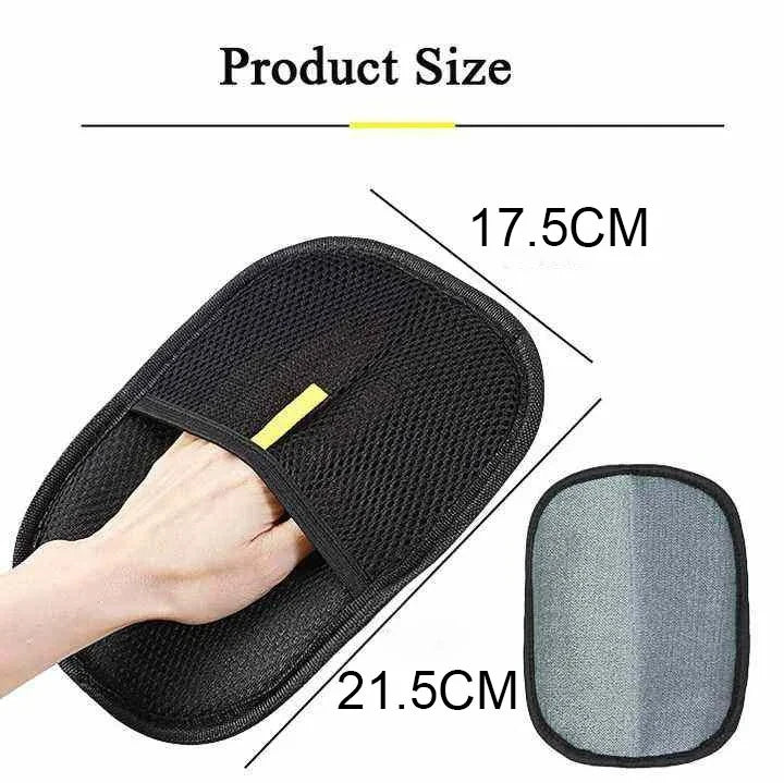 Pet Hair Removal Glove for Dogs & Cats – Deshedding Grooming & Massage Brush