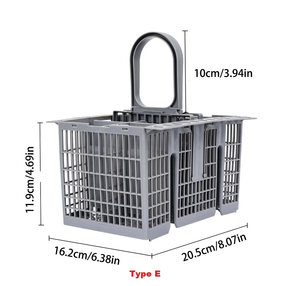 Universal Dishwasher Cutlery Basket – Replacement Silverware Basket for Bosch, Siemens, Whirlpool & More