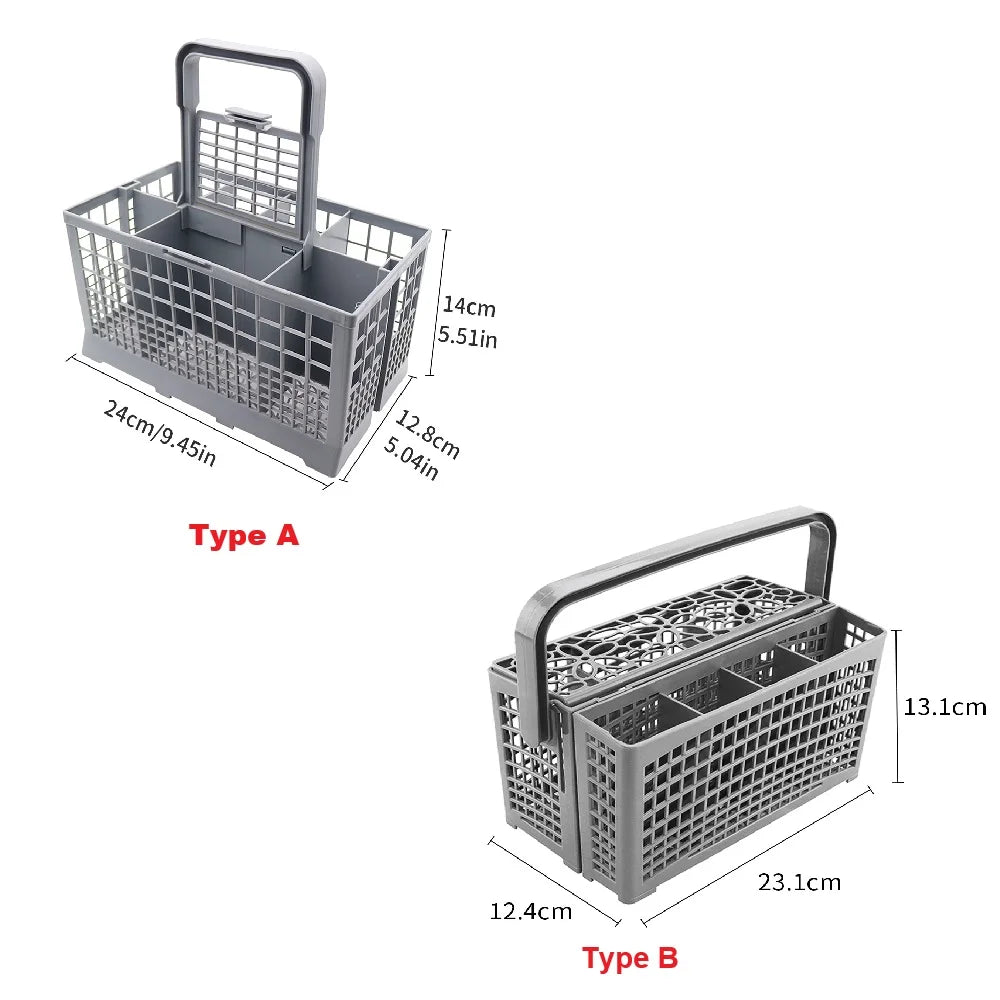 Universal Dishwasher Cutlery Basket – Replacement Silverware Basket for Bosch, Siemens, Whirlpool & More