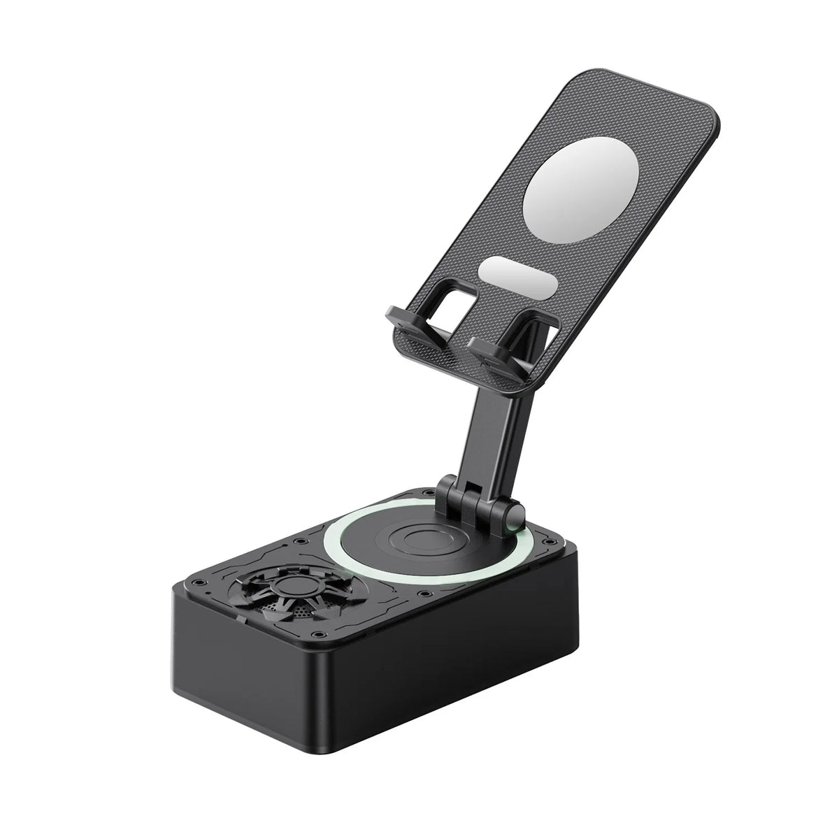 3-in-1 Bluetooth Speaker, Phone Stand & Power Bank – Foldable Wireless Speaker with Anti-Slip Base